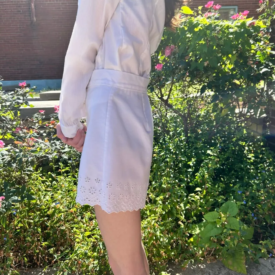 1960s/70s Bobbi Ann of Boston eyelet shorts