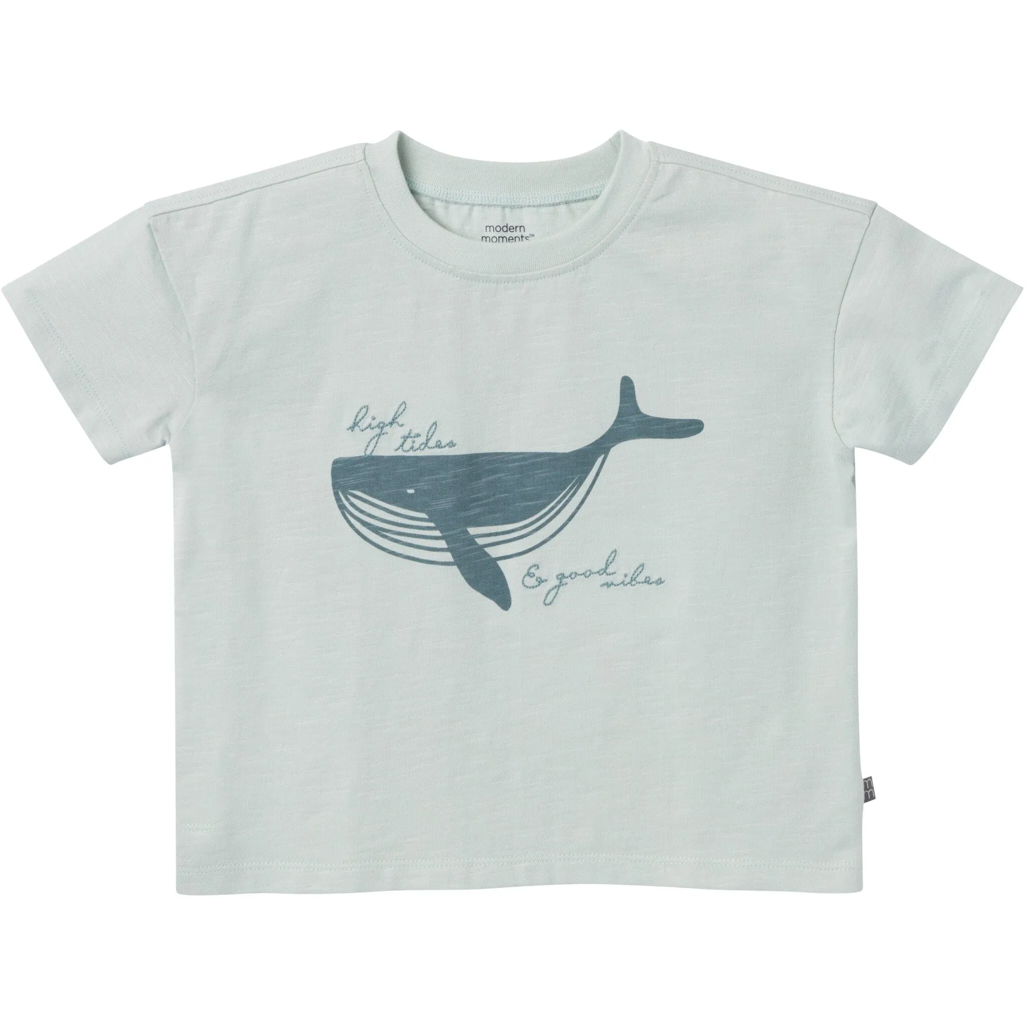 2-Piece Toddler Boys Whale Top and Cargo Shorts Set