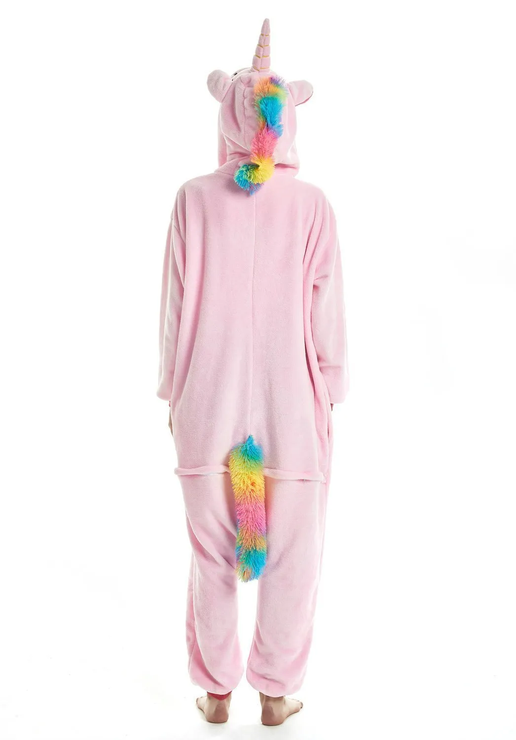 Adult Pink Unicorn Kigurumi Onesies Pajamas Costume