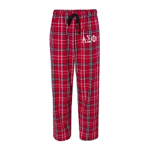 Alpha Sigma Phi Flannel Pants