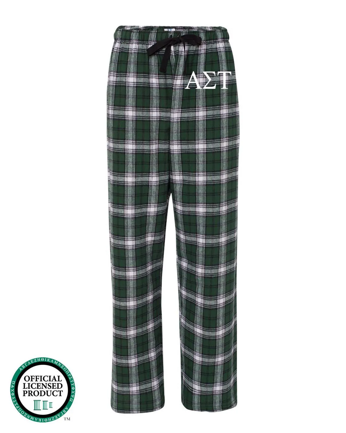 Alpha Sigma Tau Flannel Pants