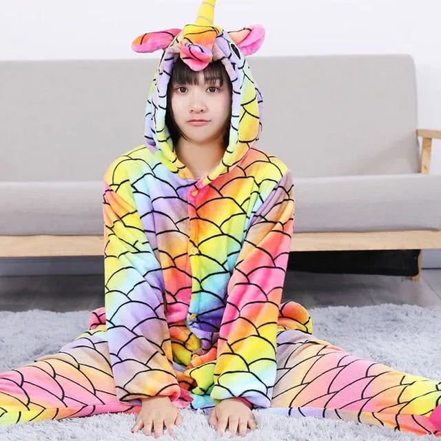 Animal Pajamas Winter Nightie