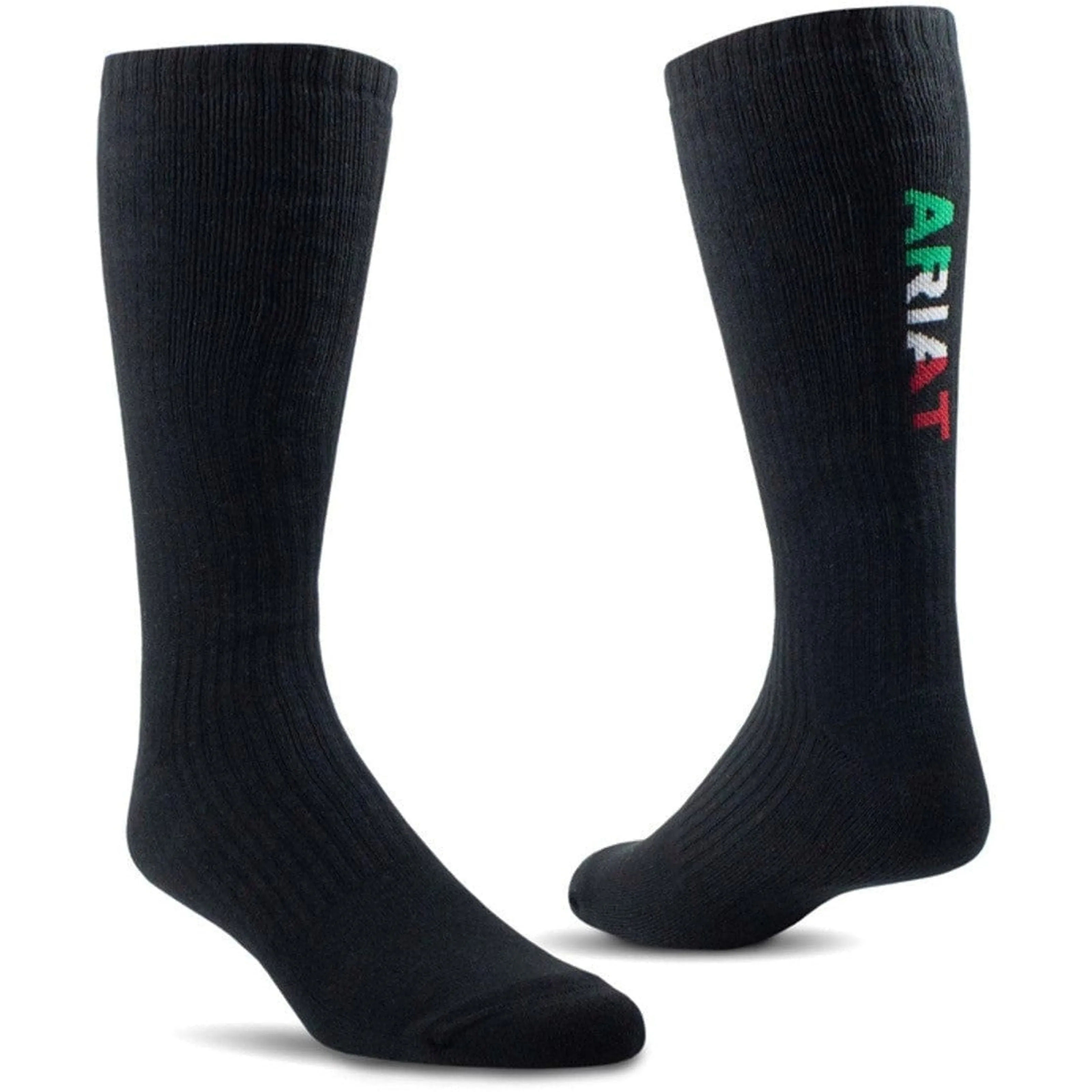 Ariat Cotton Mid-Calf 3-Pack Socks