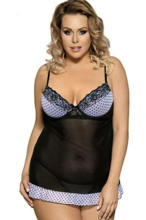 Babydoll Chemise Spaghetti Straps Lace Sleepwear