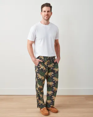 Bagheera - Men's Lightweight Flannel PJ Pants - Ink