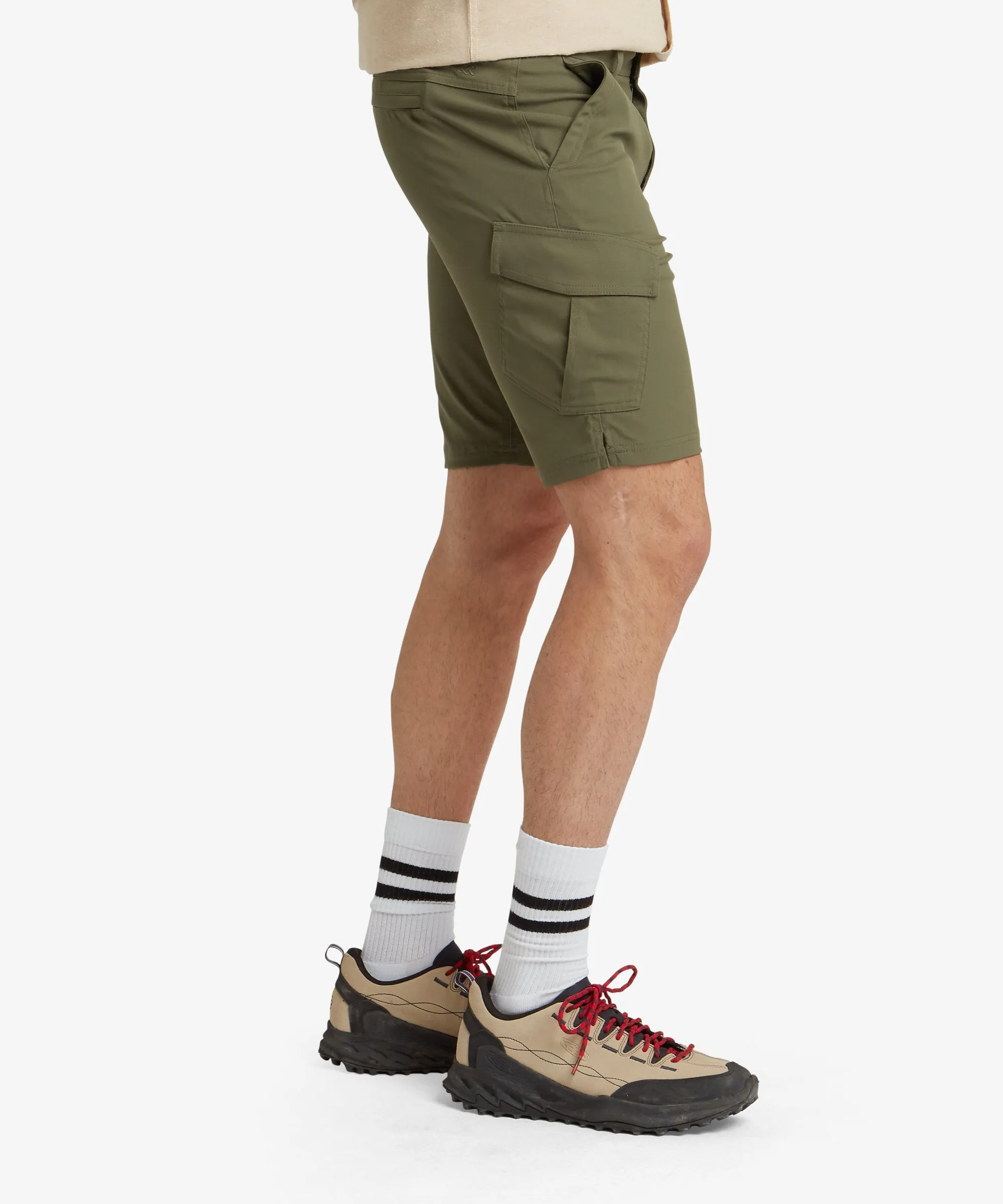 Bara Cargo Shorts - Evergreen