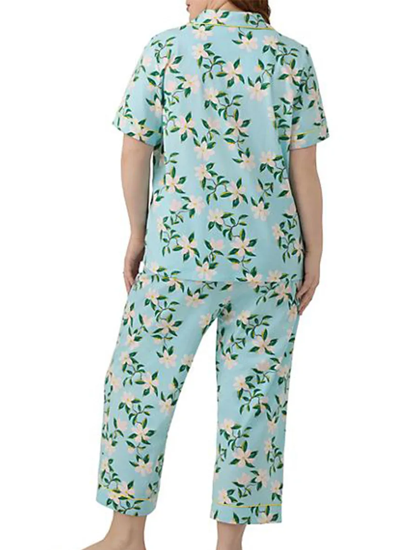 Bed Head Short Sleeve Classic Crop PJ Set
