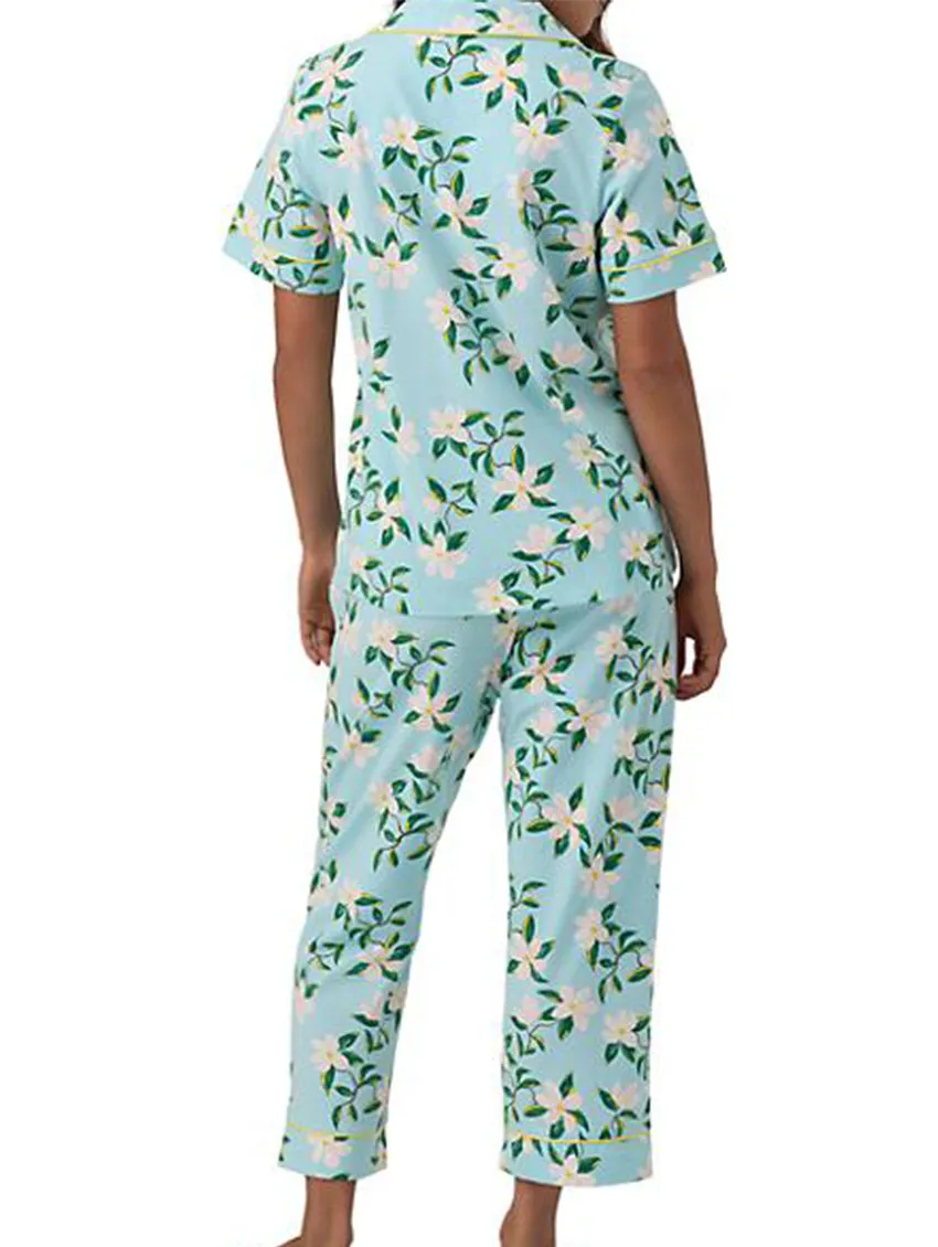 Bed Head Short Sleeve Classic Crop PJ Set