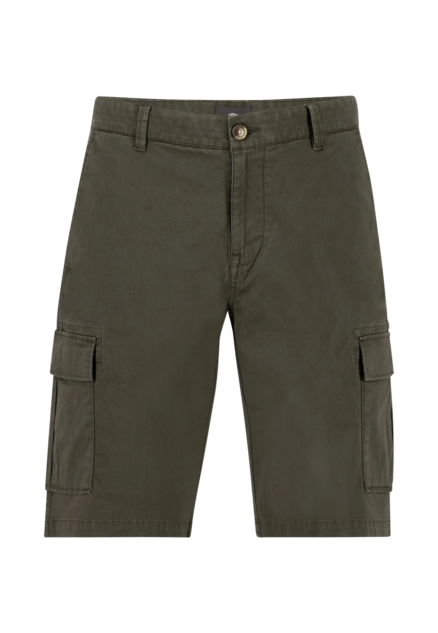 Bermuda Shorts aus Baumwollmix im Cargo-Optik