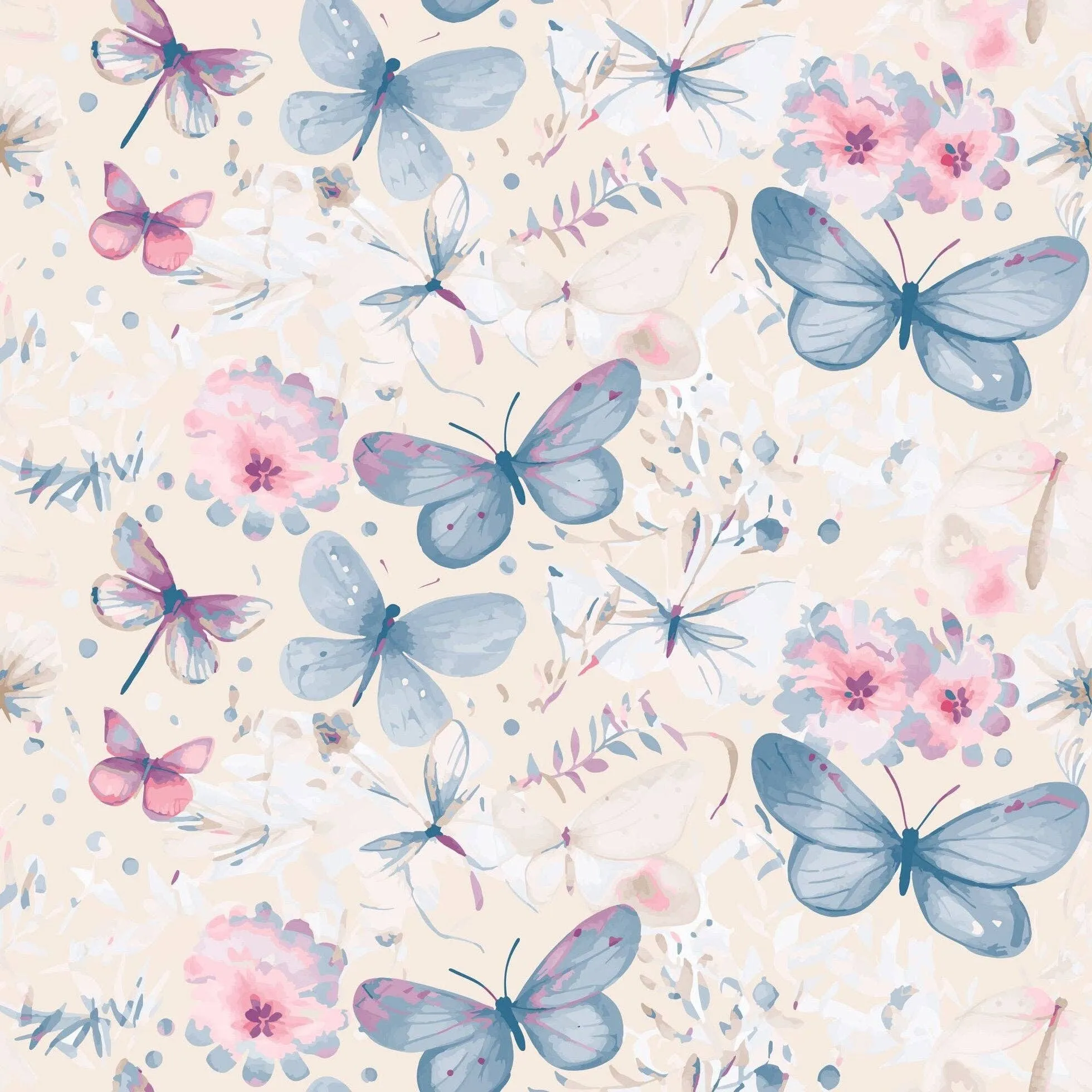 Big Kid Pajama -  Butterflies