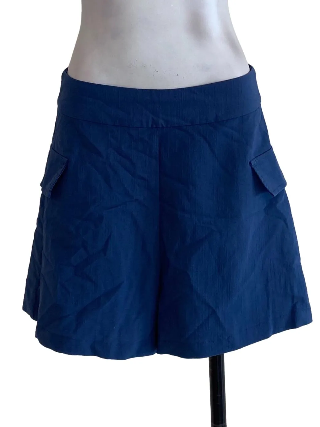 Blue Cargo Shorts