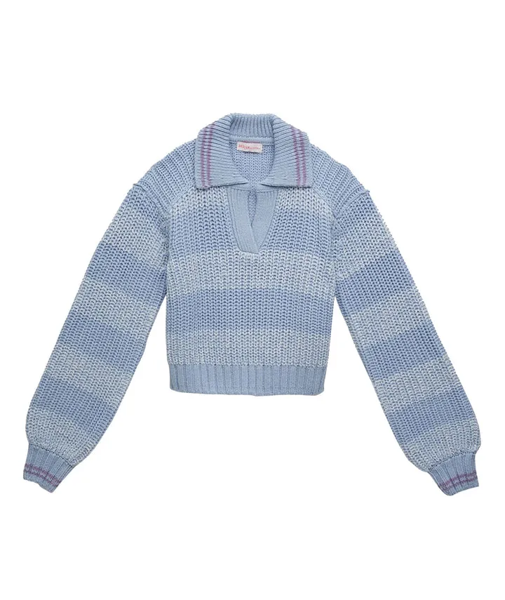 Blue Stripe Sweater