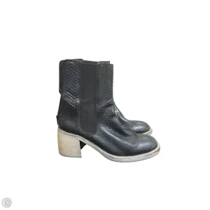 Boots Ankle Heels By Free People In Black, Size: 10