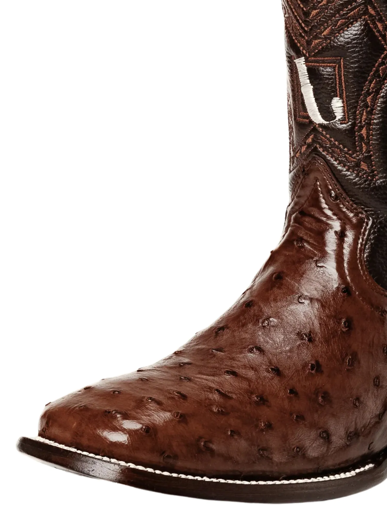 Botas Vaqueras Rodeo Exoticas de Avestruz Original para Hombre 'Joe Boots' - ID: 703CA