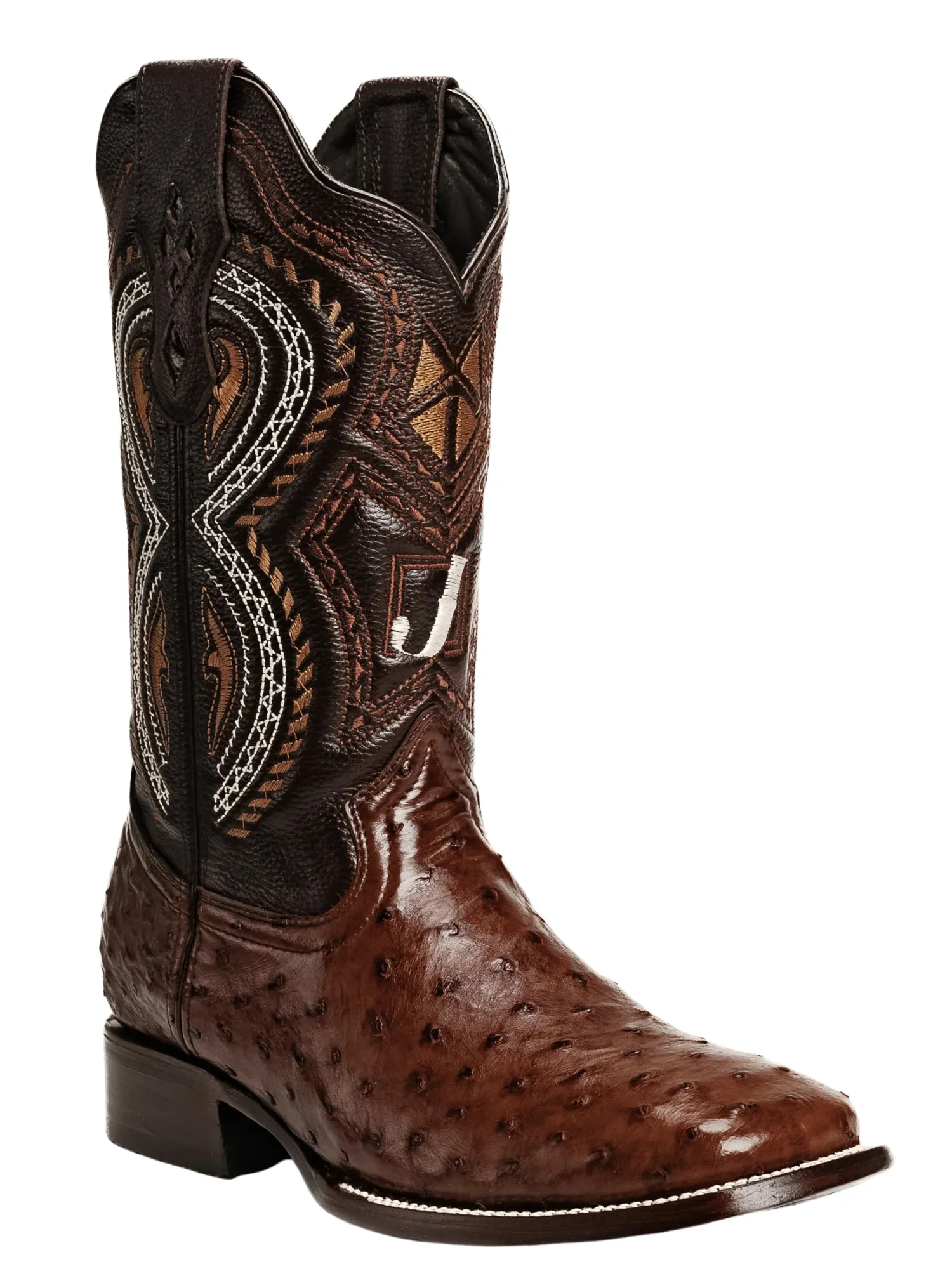 Botas Vaqueras Rodeo Exoticas de Avestruz Original para Hombre 'Joe Boots' - ID: 703CA