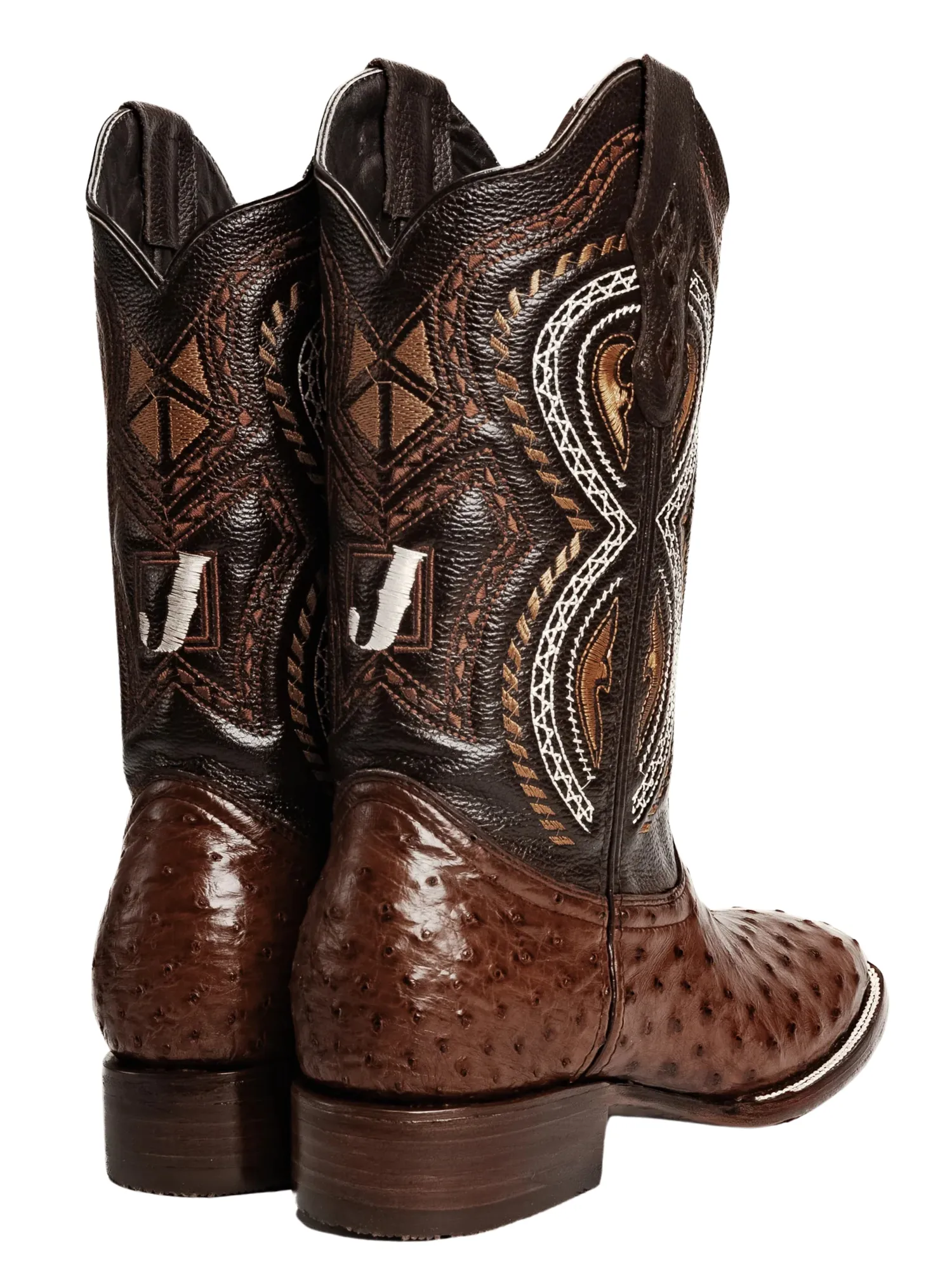 Botas Vaqueras Rodeo Exoticas de Avestruz Original para Hombre 'Joe Boots' - ID: 703CA