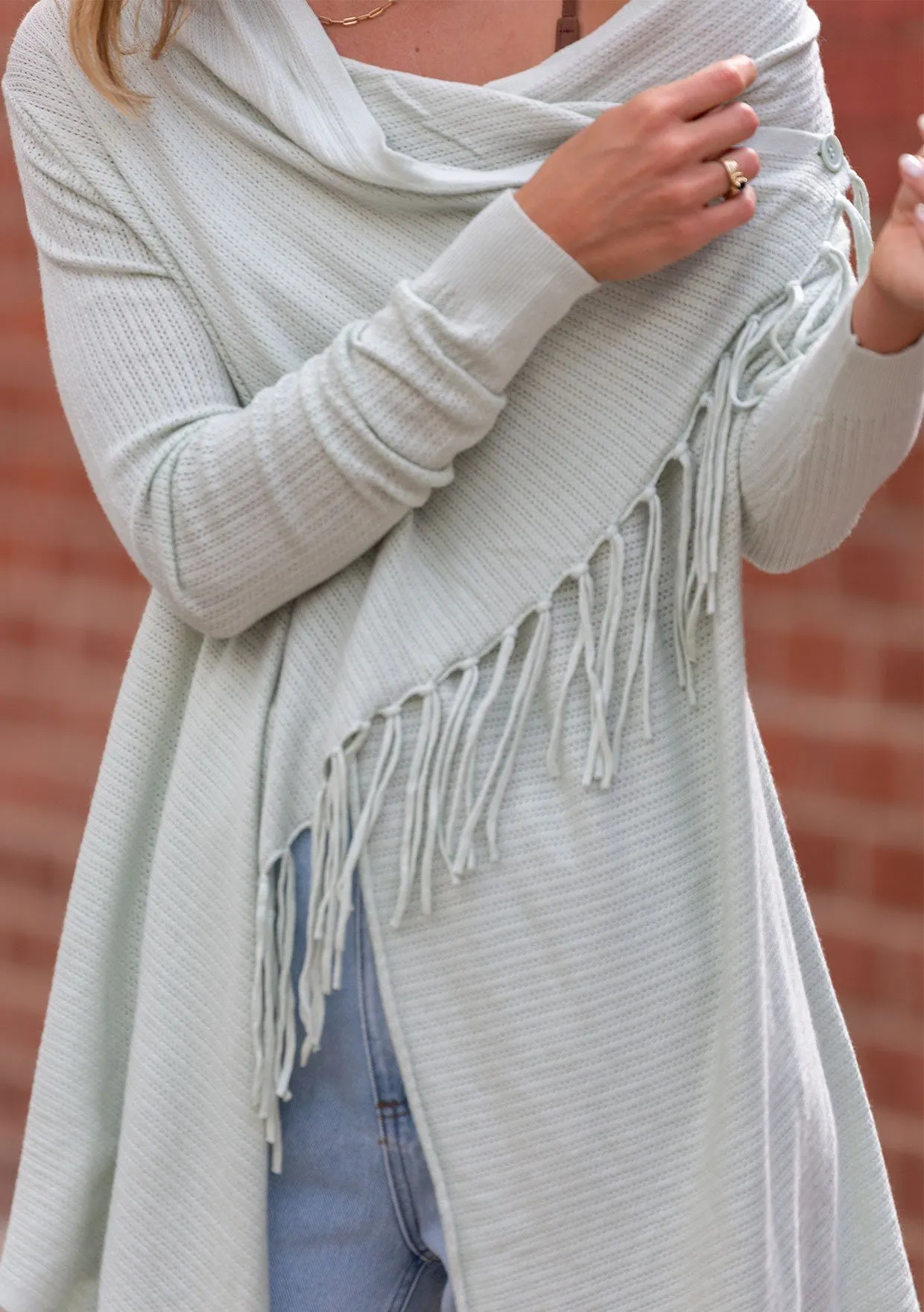 Carys Pointelle Knit Sweater