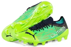 CHRISTIAN PULISIC Autographed Green Puma Ultra 1.3 Cleats PANINI LE 1/25