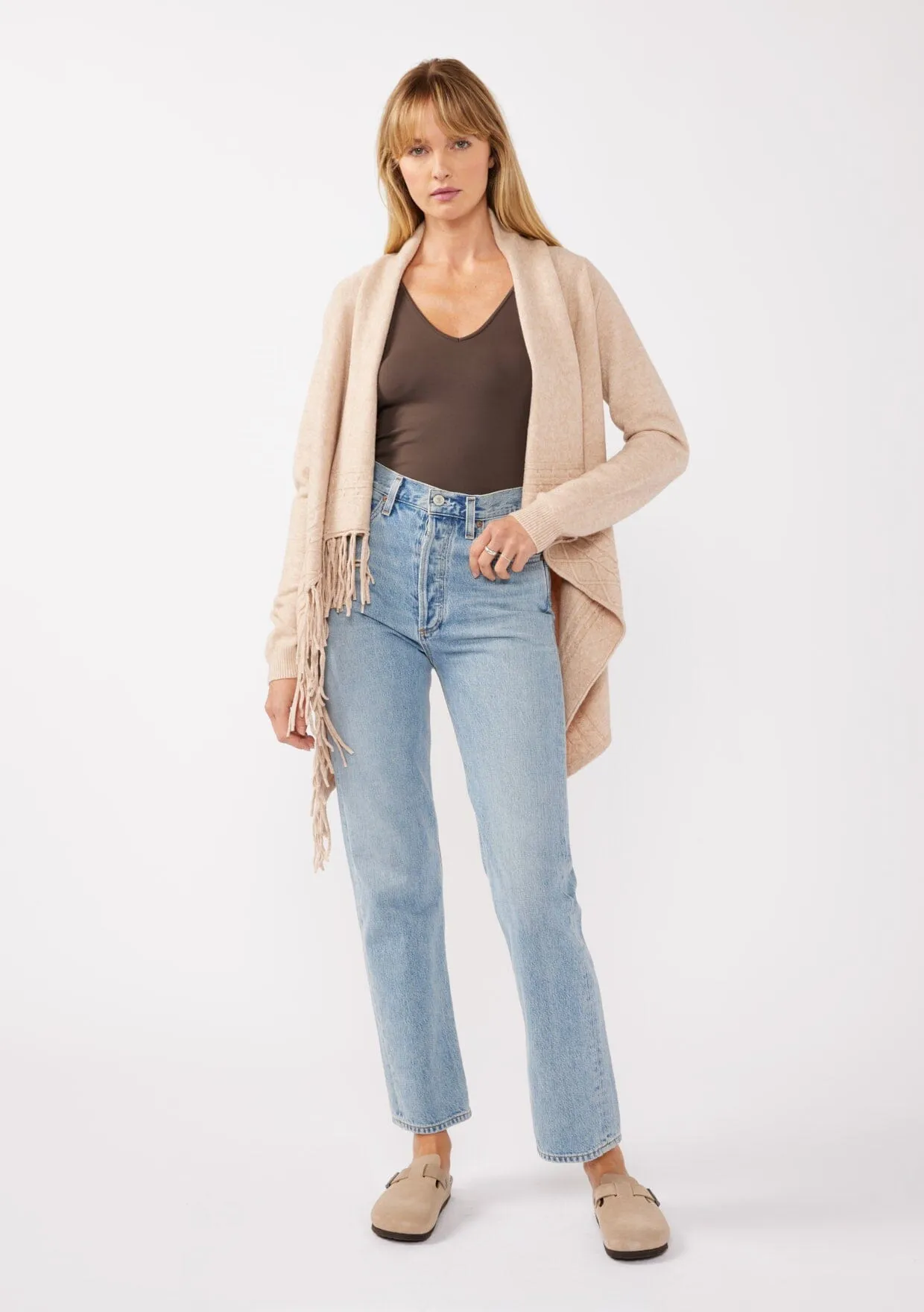 Clara Fringe Cardigan