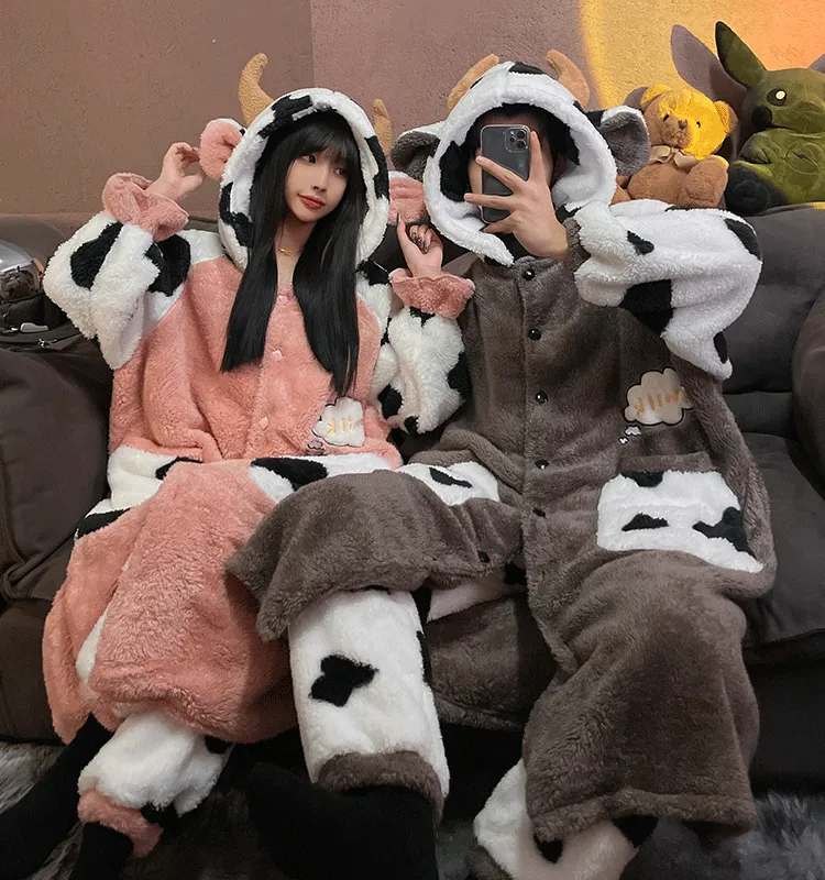 Cows One Piece Pajamas  KF83091