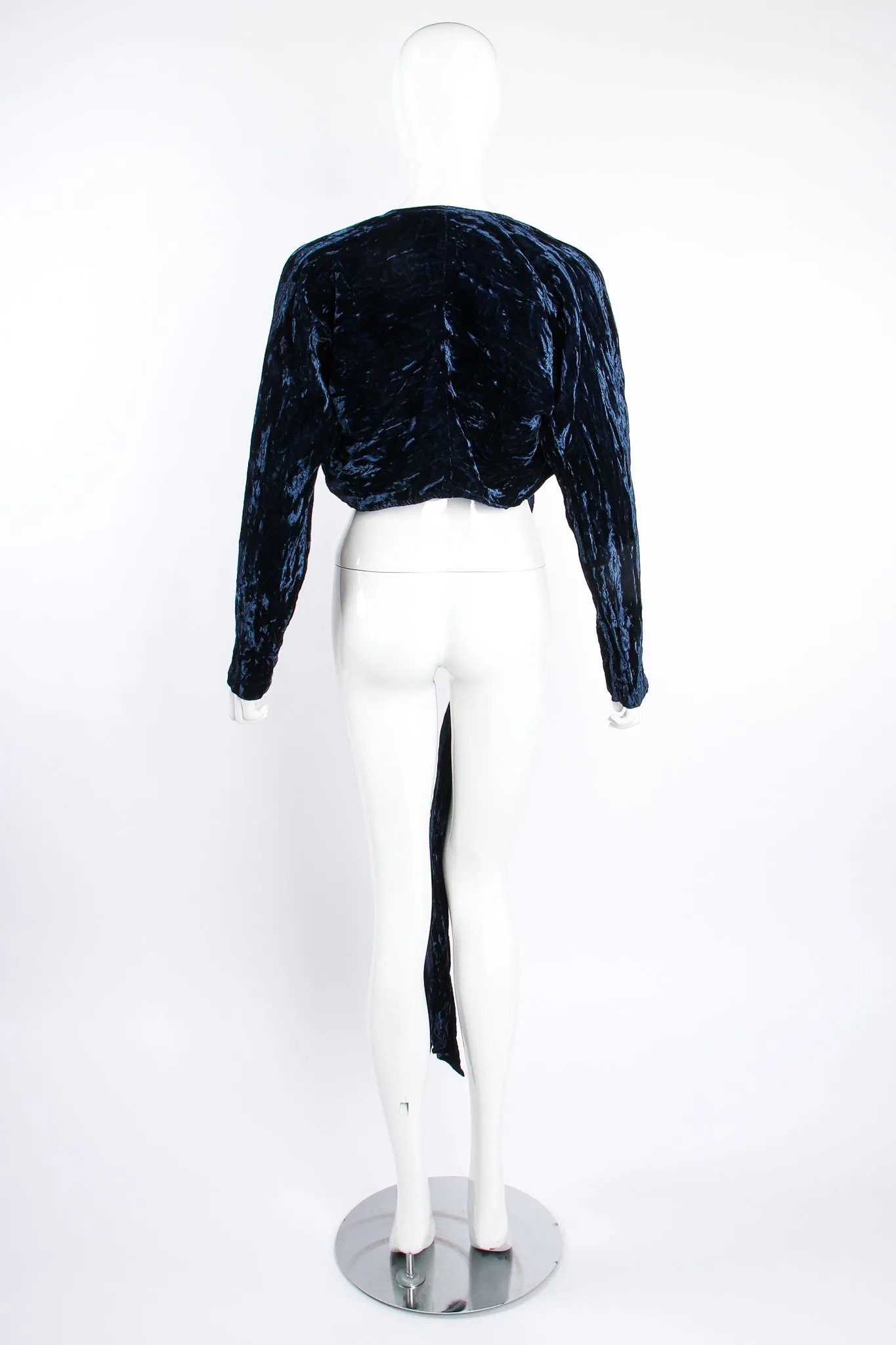 Crushed Velvet Top & Dress Set