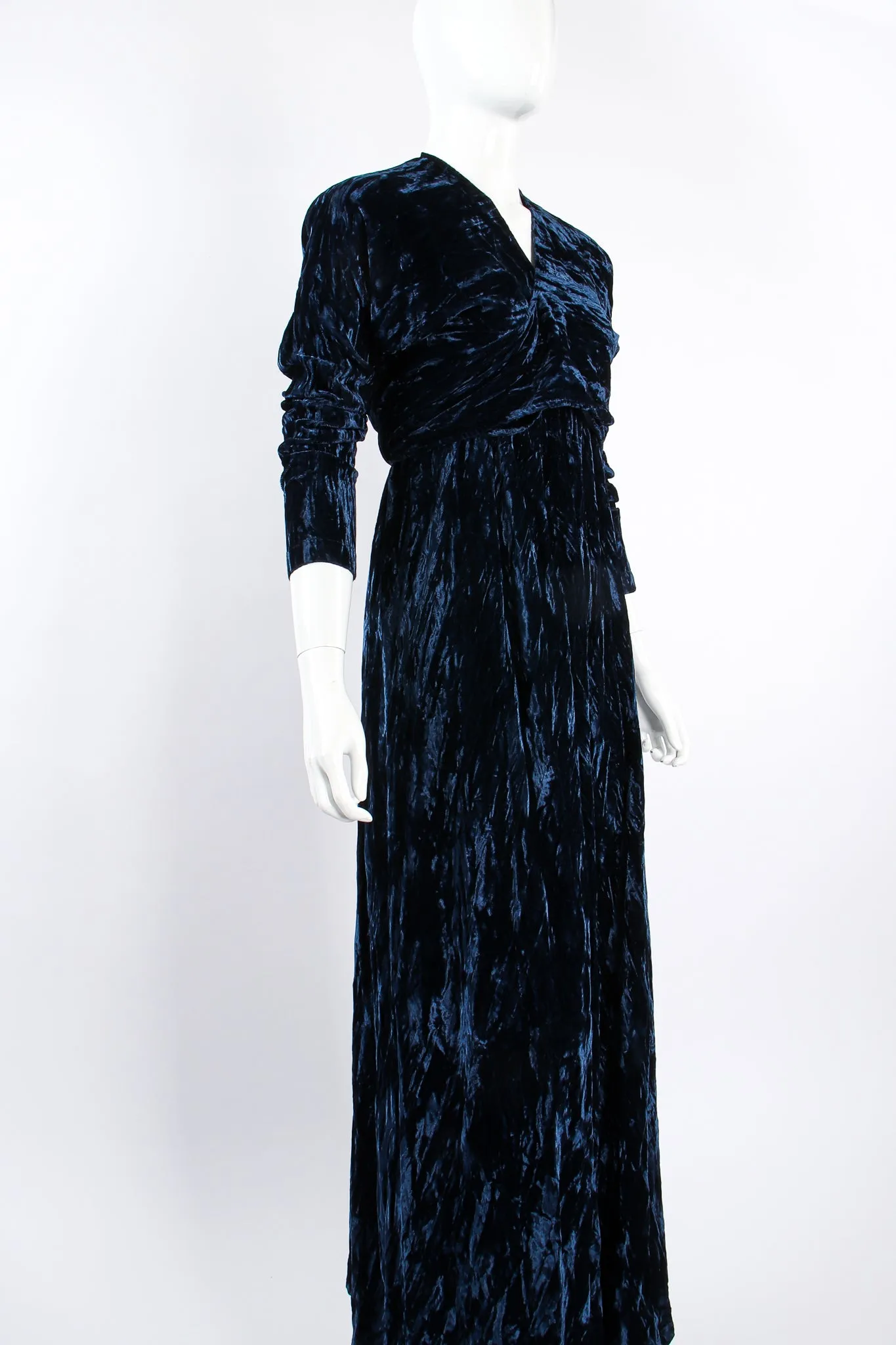 Crushed Velvet Top & Dress Set