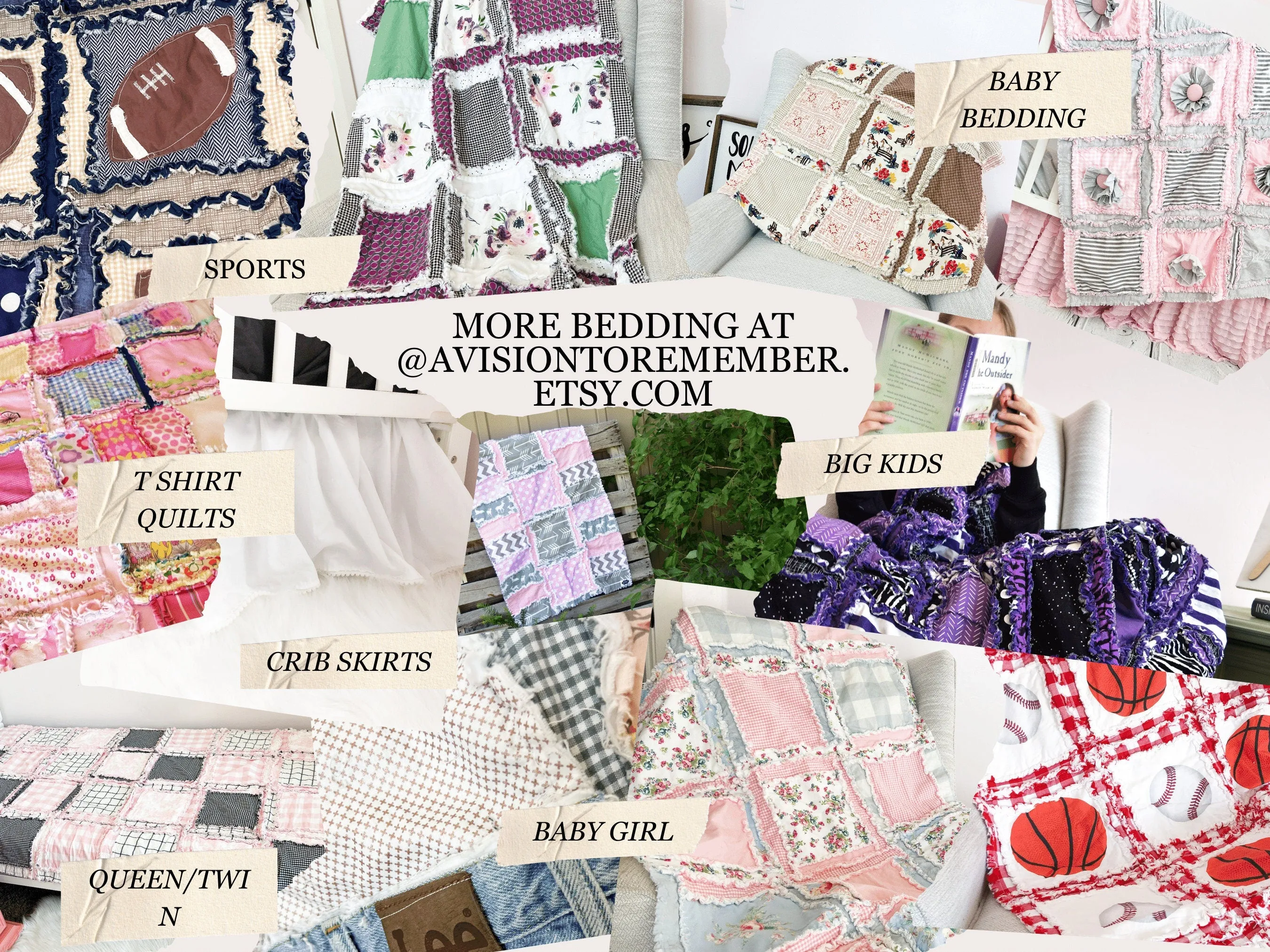 Custom T-shirt Quilt from Baby Clothes, Memory Blanket for Kids | Personalized Keepsake Quilt, Unique Gift