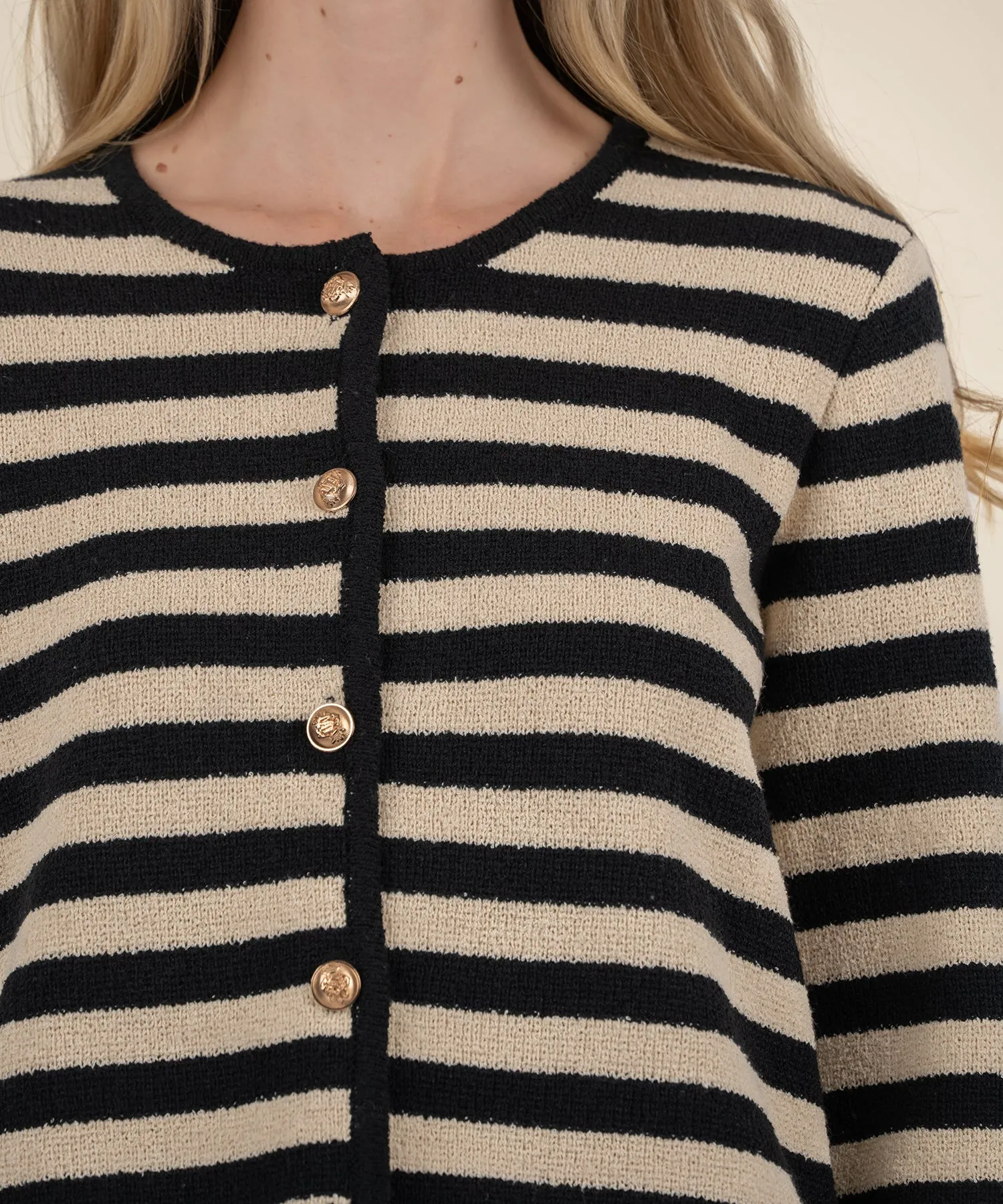 Cynia Stripe Cardigan - FINAL SALE