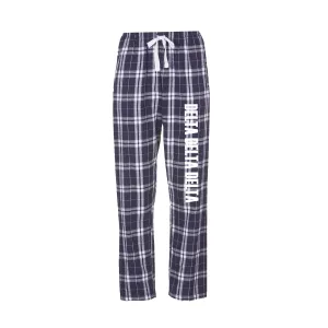 Delta Delta Delta Flannel Pants - Tri Delta Sorority Printed Pj Pants