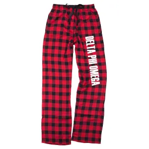 Delta Phi Omega Flannel Pants