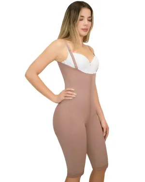 Final Sale Clearance Delie Fajas High Compression Girdle To The Knee With Straps And Braless