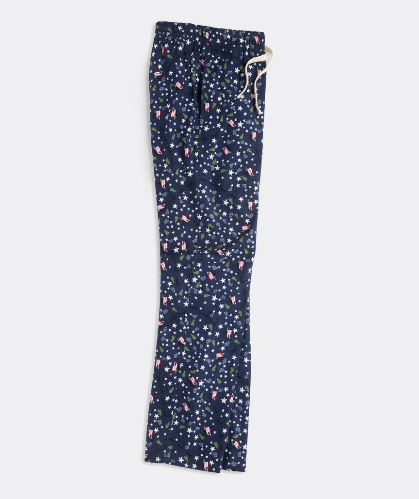 Flannel Pajama Pants in SW Stars NN by Vineyard Vines