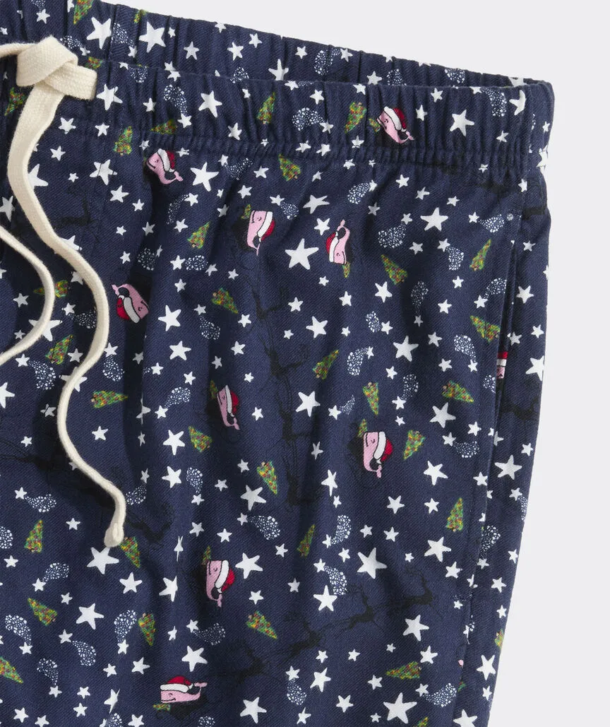 Flannel Pajama Pants in SW Stars NN by Vineyard Vines