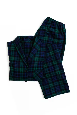 FLANNEL PJ SET - BLACKWATCH