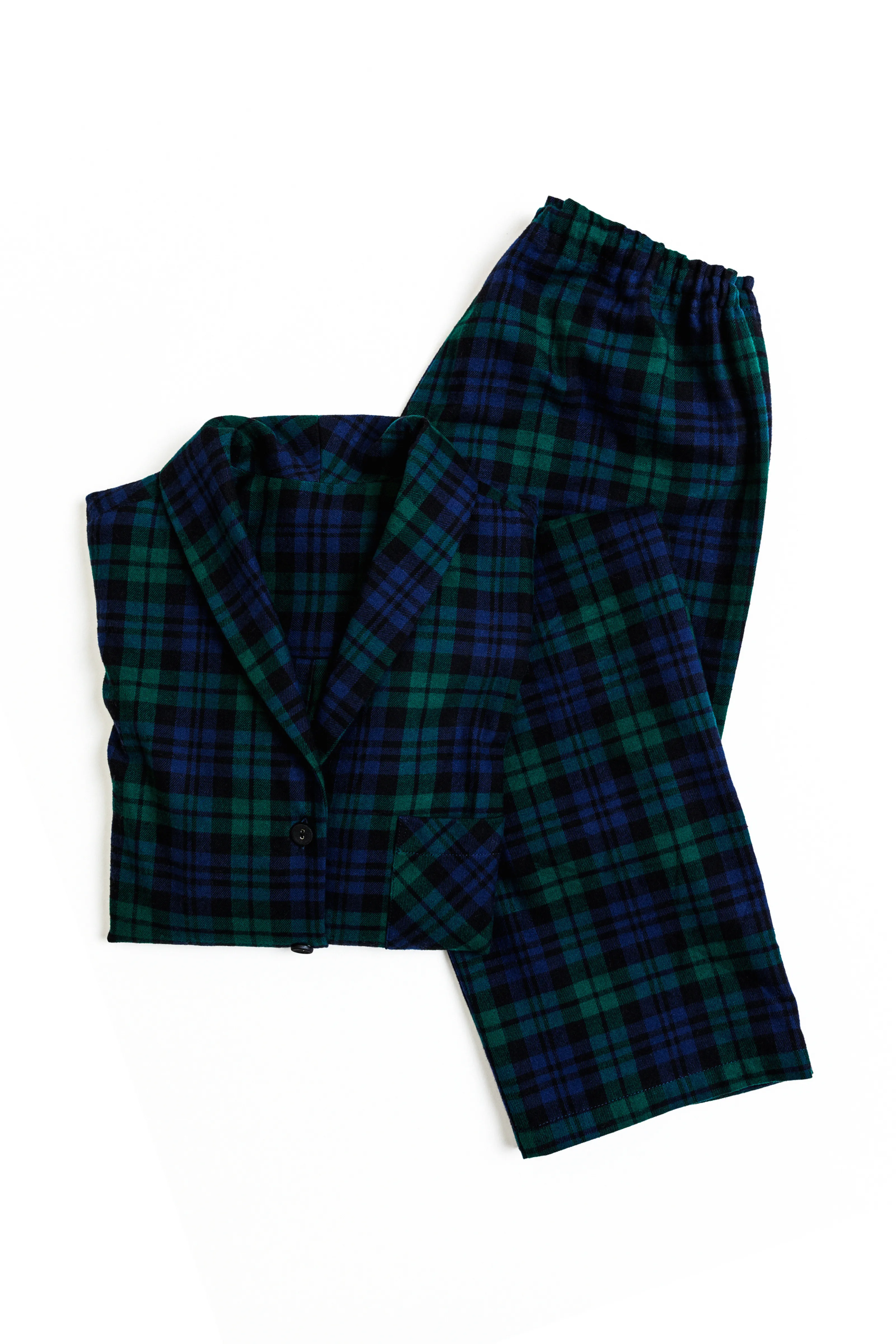 FLANNEL PJ SET - BLACKWATCH