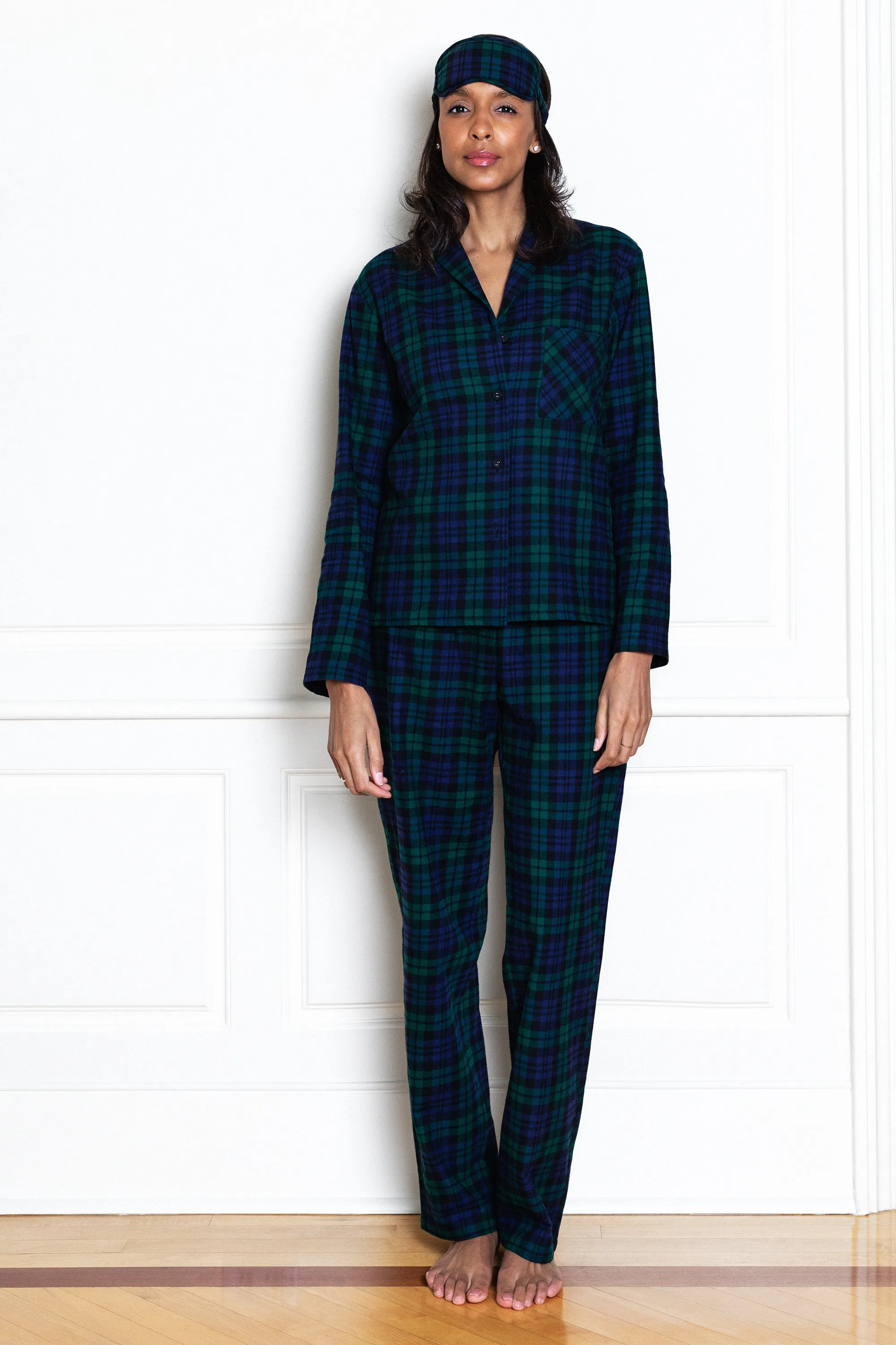 FLANNEL PJ SET - BLACKWATCH