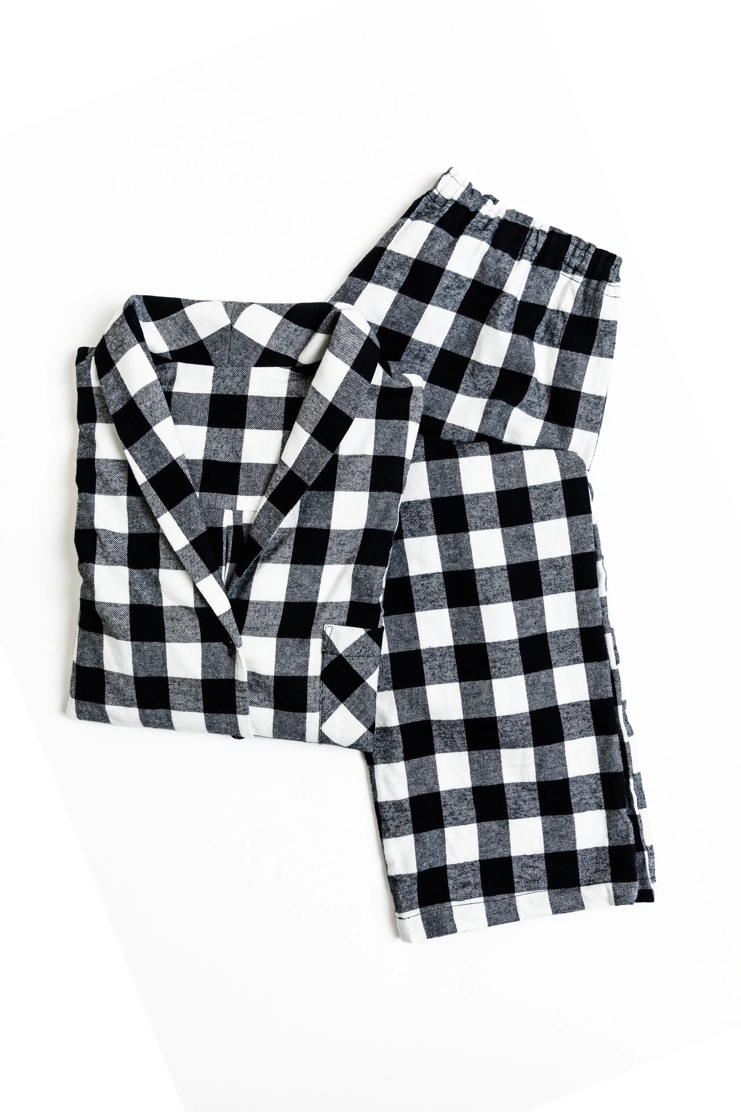FLANNEL PJ SET - BUFFALO CHECK