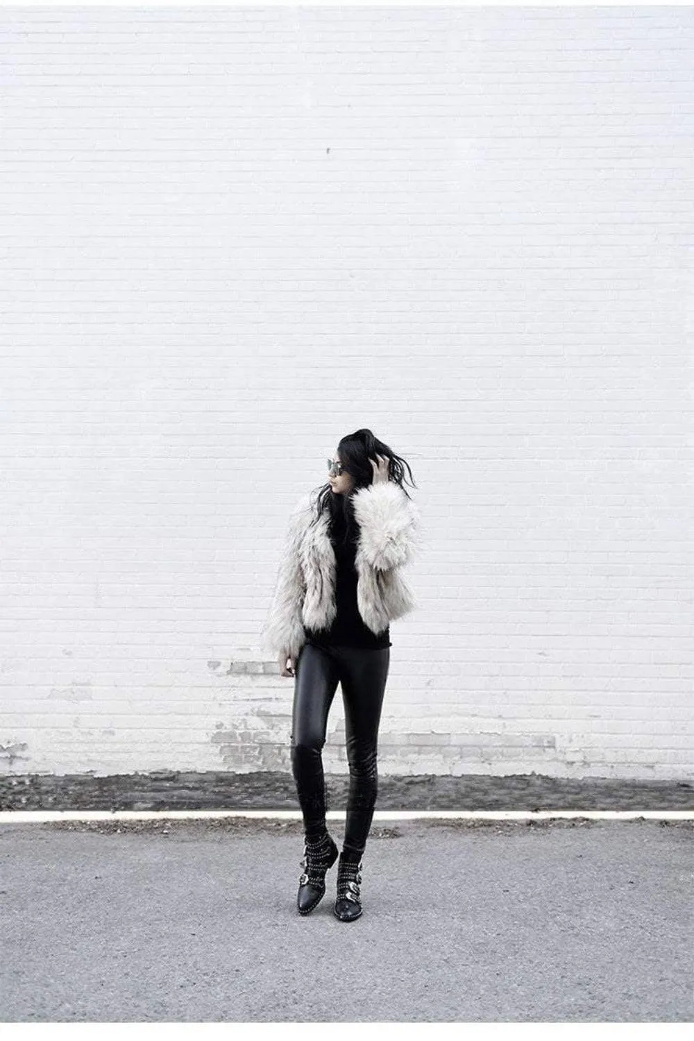 Flat Ankle Boots In Black