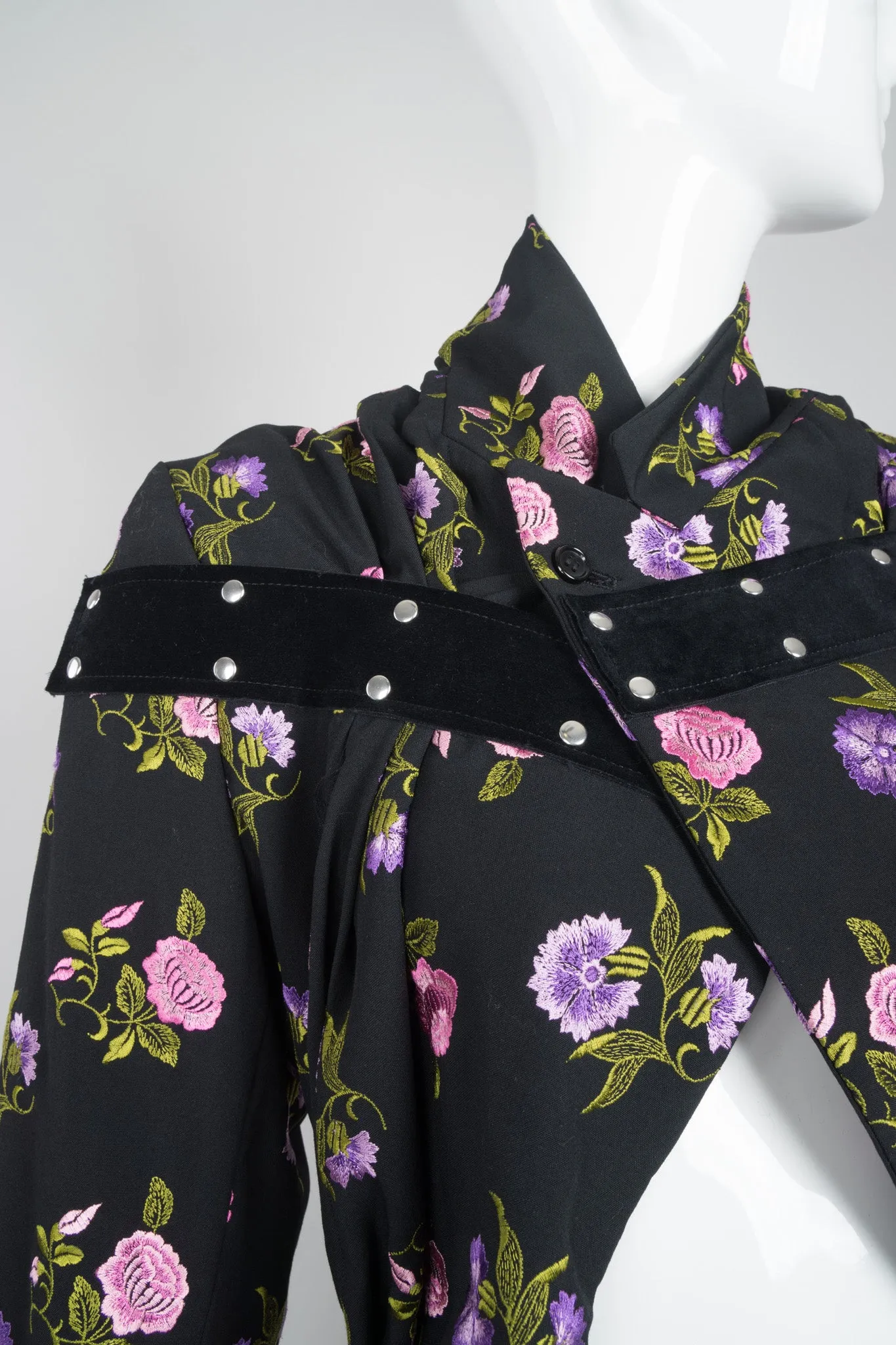 Floral Bondage Jacket