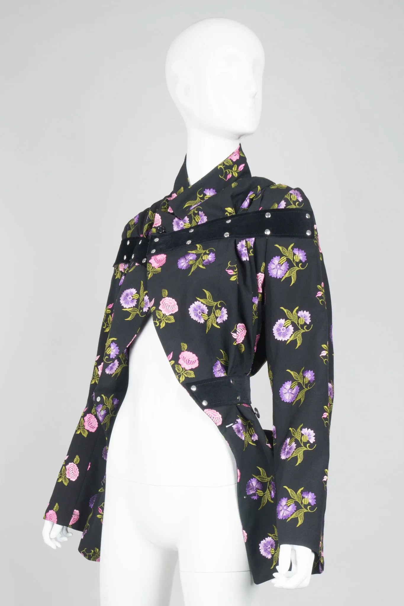 Floral Bondage Jacket
