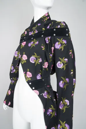Floral Bondage Jacket