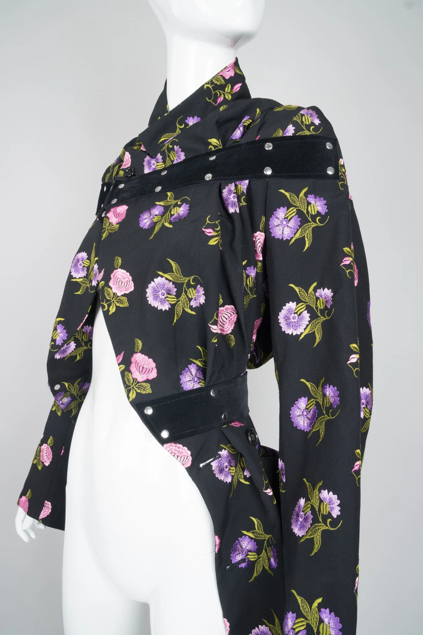 Floral Bondage Jacket