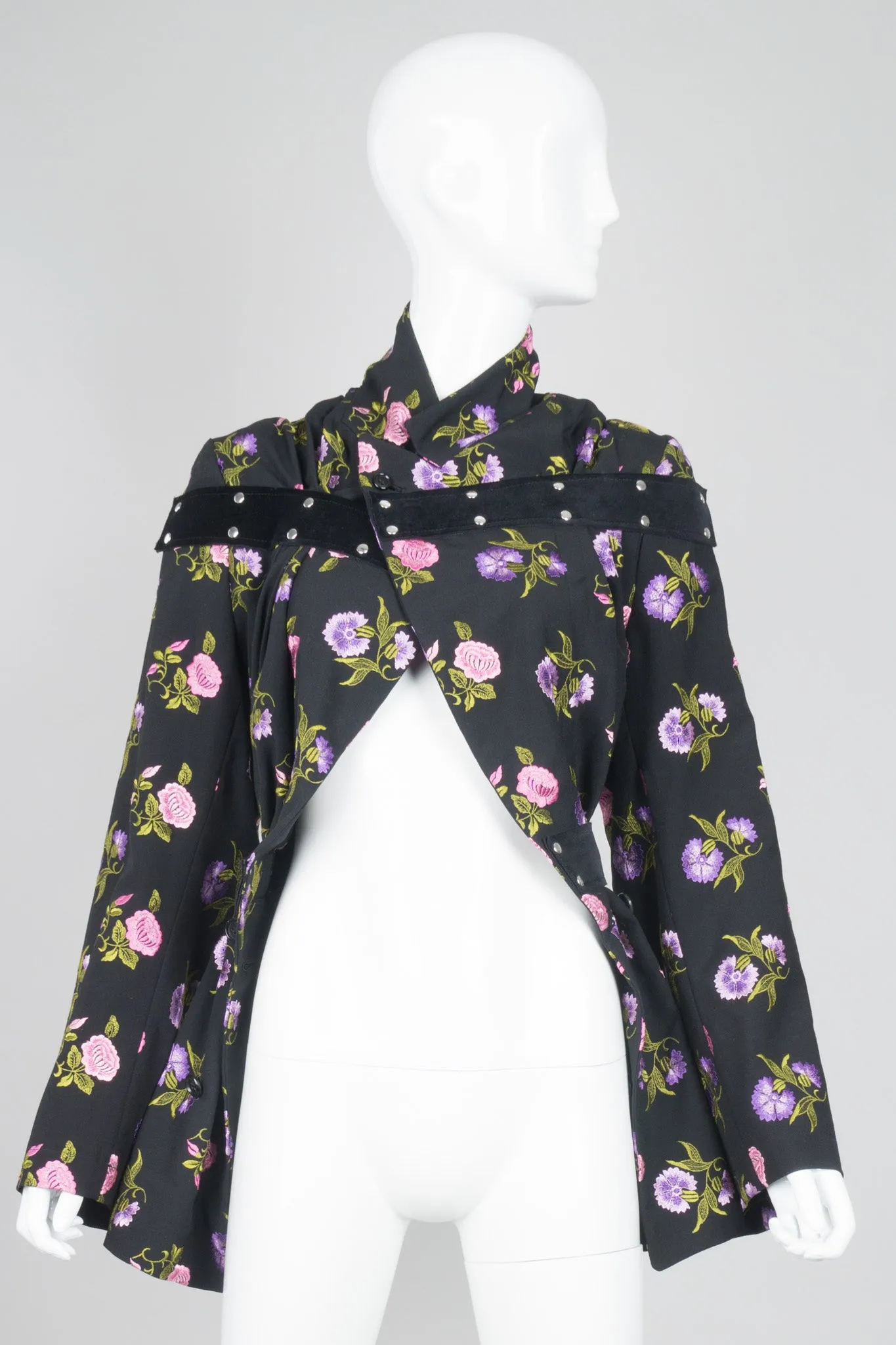 Floral Bondage Jacket