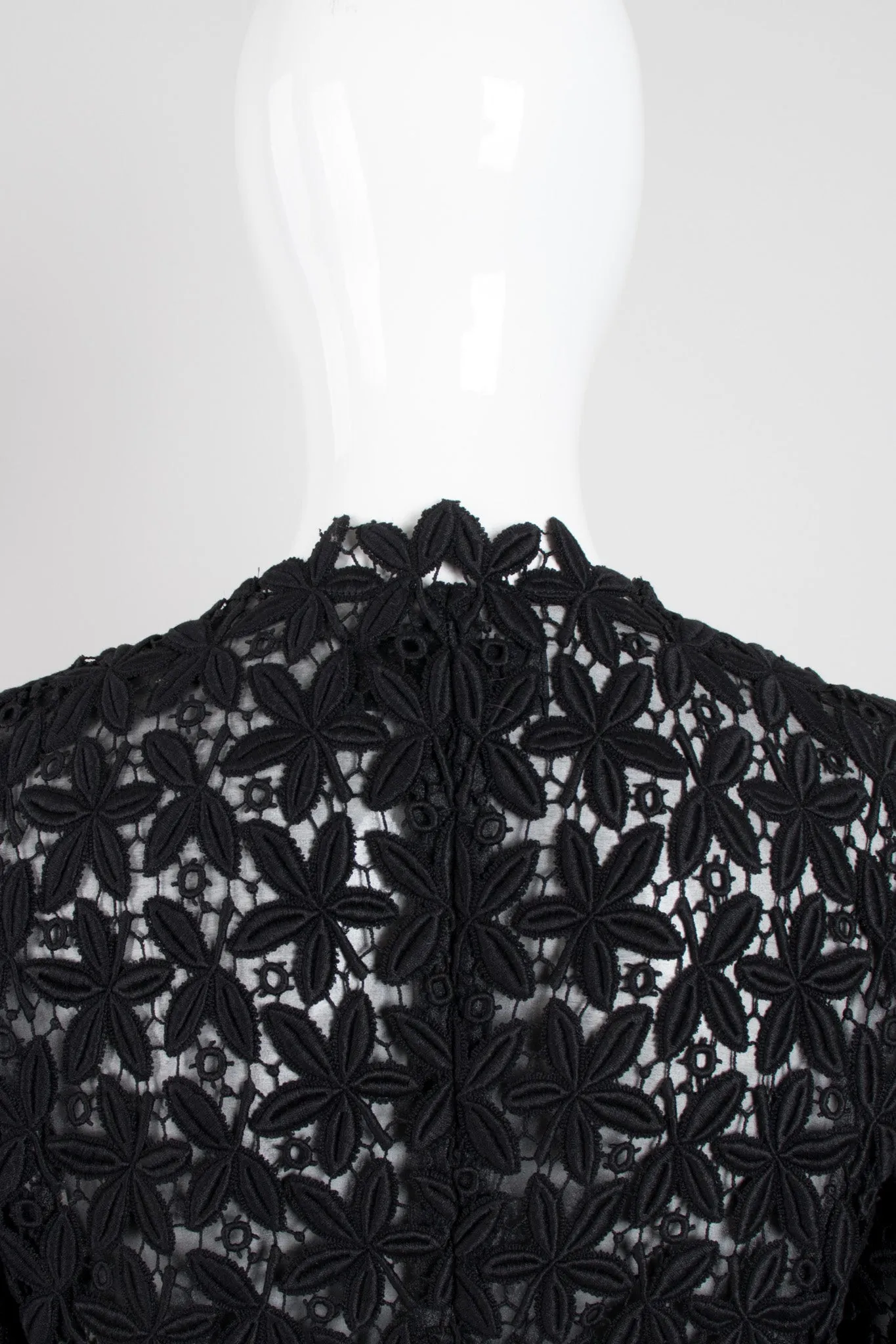 Floral Crochet Mesh Jacket