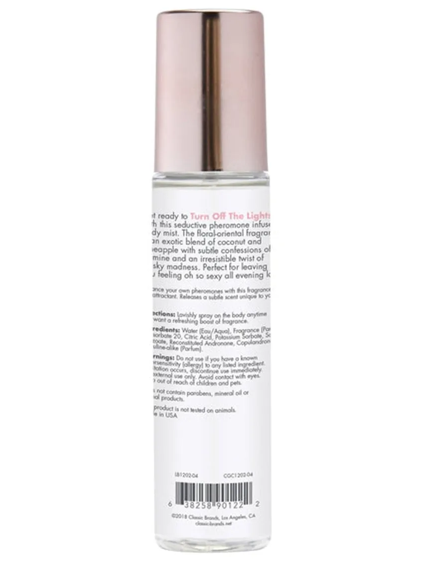 Fragrance Body Mist Pheromones