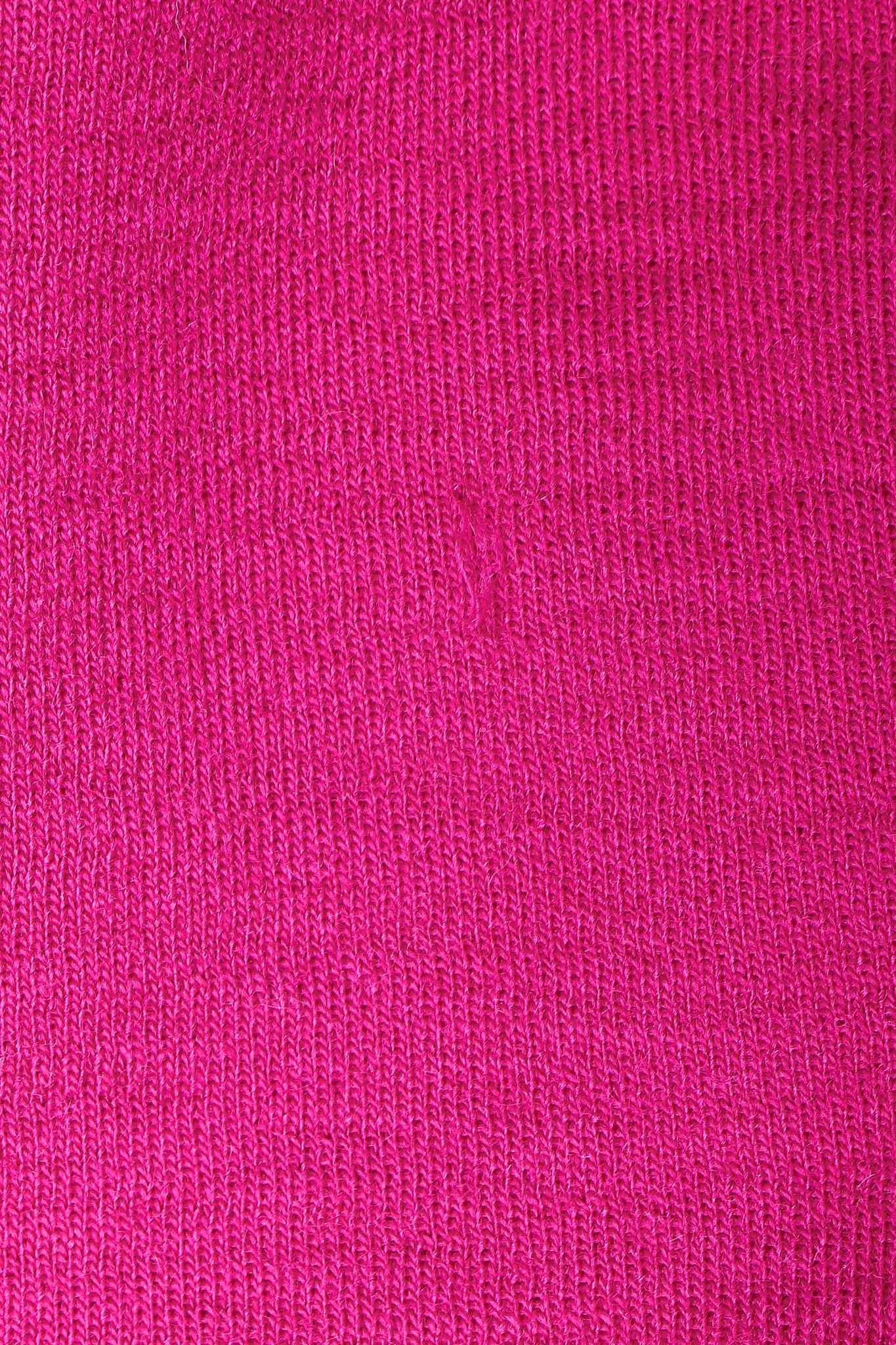 Fuchsia Knit Cocoon Coat