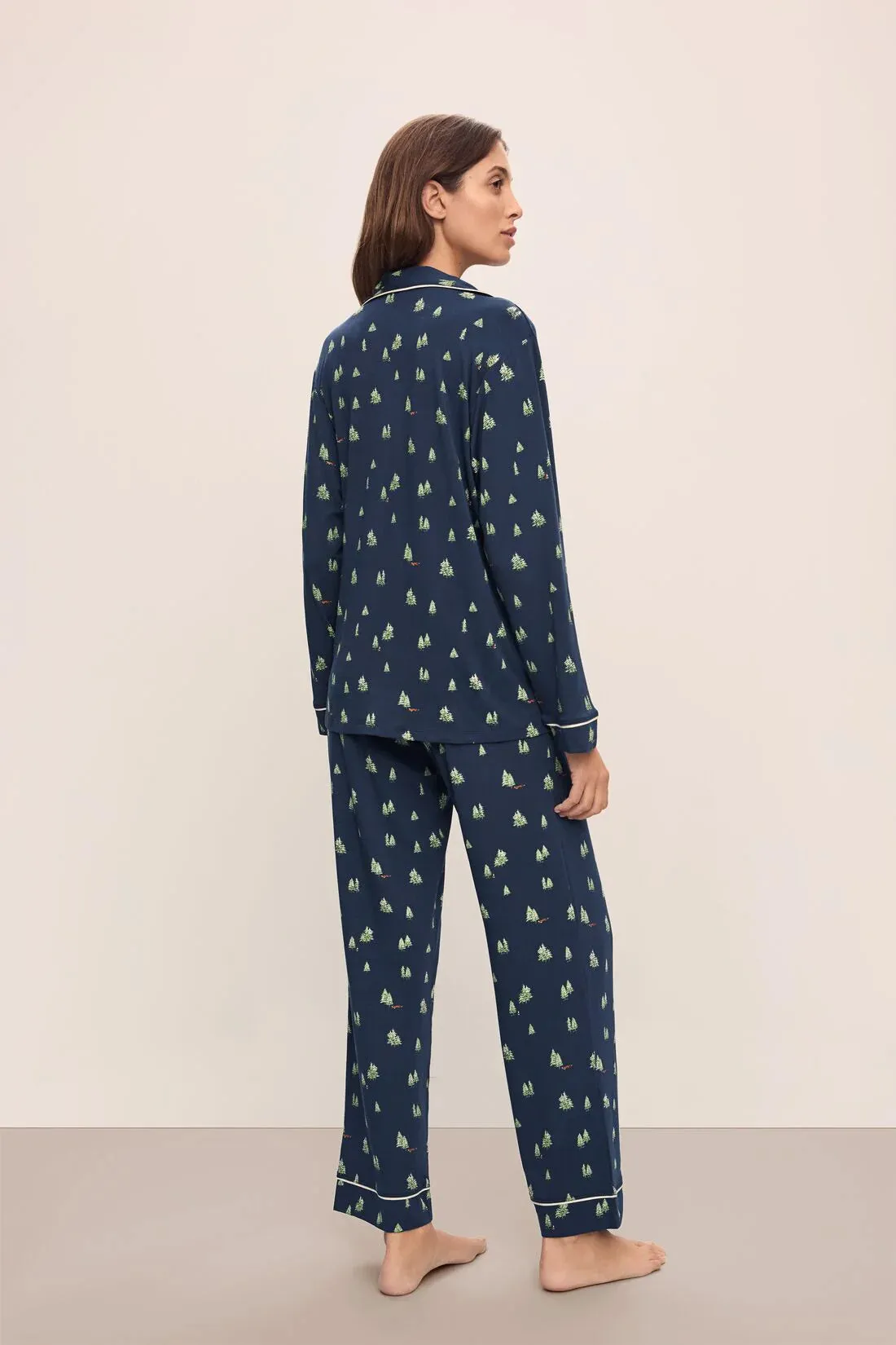 Gisele Printed Tencel Modal Long PJ Set