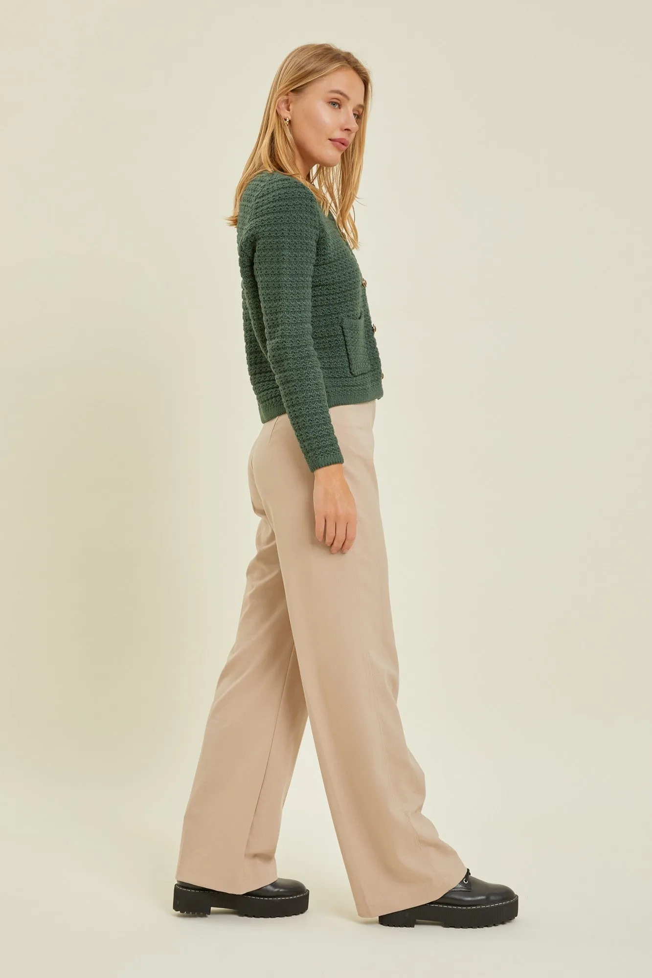 Gracie Button Up Sweater