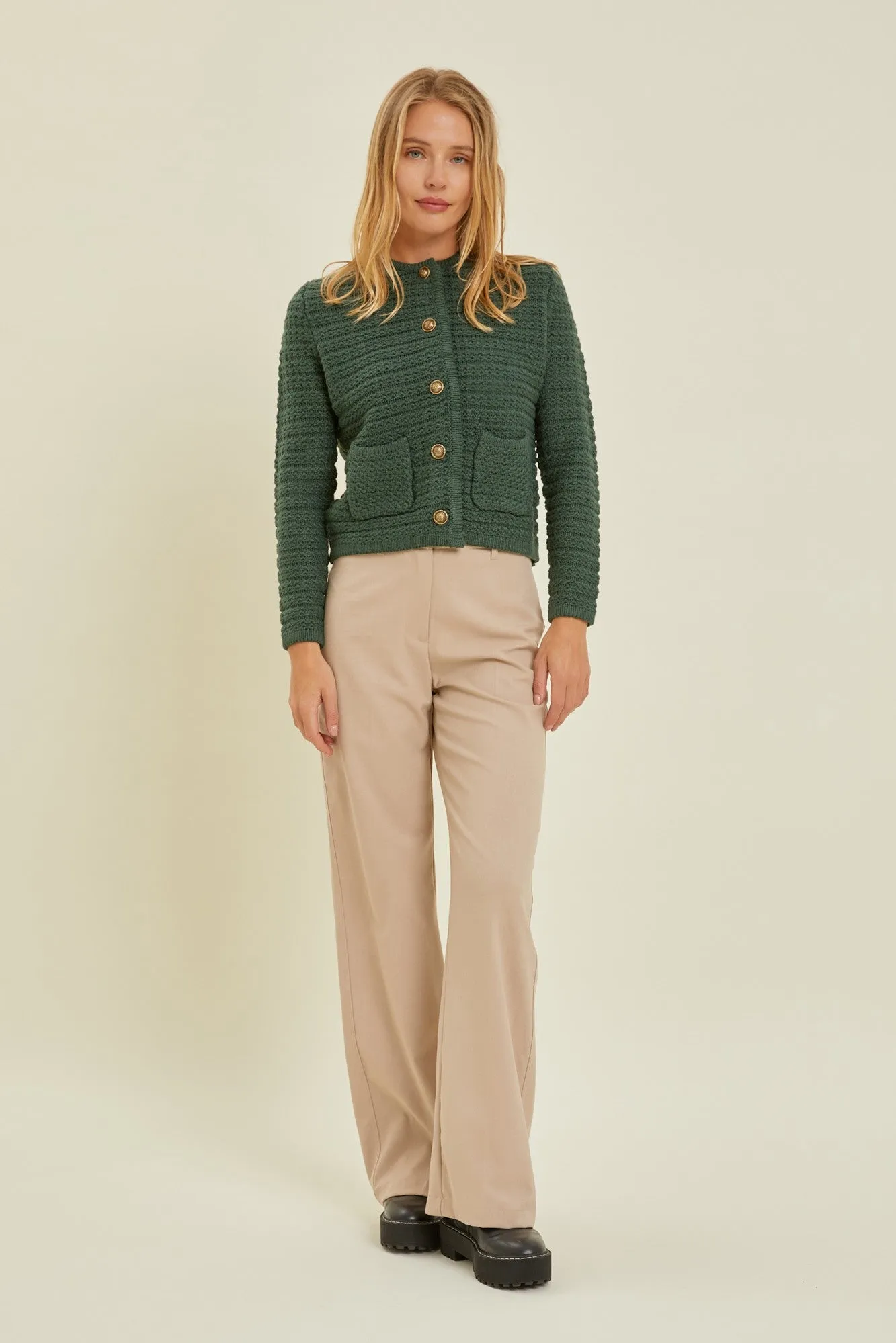 Gracie Button Up Sweater