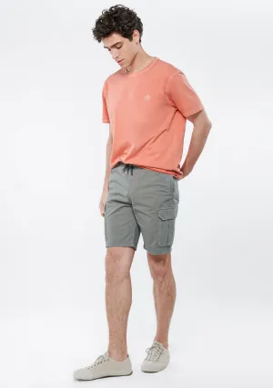 Grey Cargo Shorts